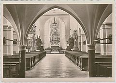 Inneres der Pfarrkirche St. Kastulus