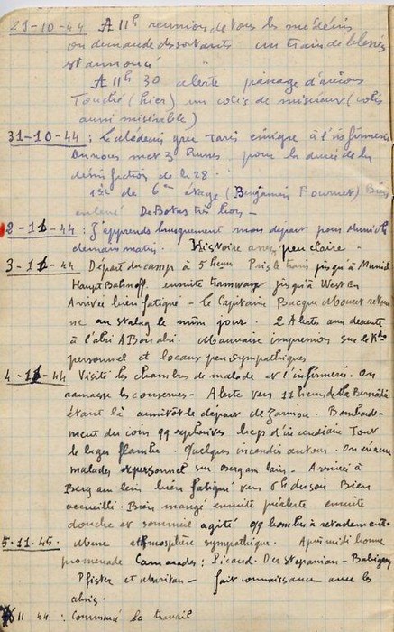 Dr René BAUQUIN carnet page 14