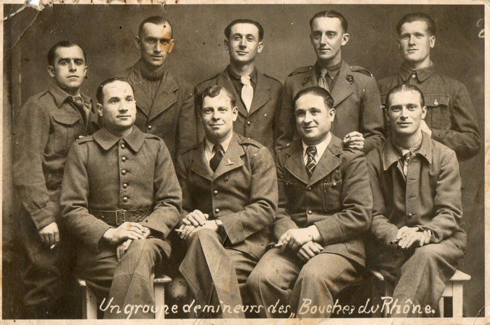 Groupe de mineurs des Bouches-du-Rhône