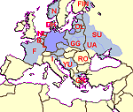 Liste de camps allemands de P.G.