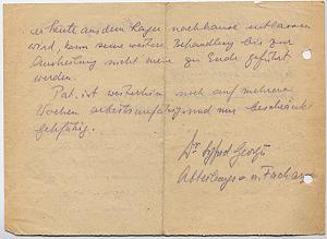Ärztliche Bescheinigung