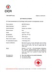 Attestation du CICR