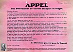 Appel de Fritz Sauckel Appel de Fritz Sauckel