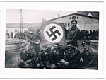 Captured Nazi Flag Captured Nazi Flag