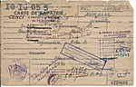 Verso carte de rapatrié