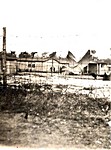 Fence and barracks Fence and barracks