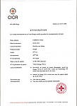 Bescheinigung Pierre Cornot Bescheinigung Pierre Cornot