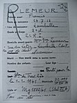 Fiche de Francis Lemeur Fiche de Francis Lemeur