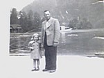 Xaver Büchner mit Tochter Xaver Büchner mit Tochter