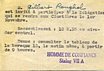 1941 Bordereau Cimetiere - Gilbert Roughol 1941 Bordereau Cimetiere - Gilbert Roughol