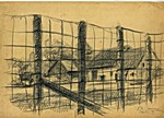 1941 drawing Stalag VII-A 1941 drawing Stalag VII-A